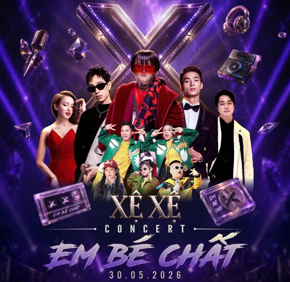 Em bé chất làm concert riêng ở tuổi lên 8