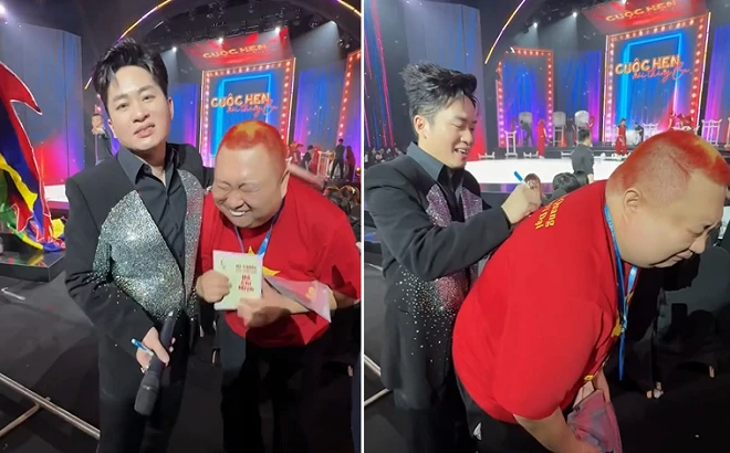 Fan Hàn Quốc có biểu hiện "lạ", liên tục kêu "ôi trời ơi" khi gặp Tùng Dương
