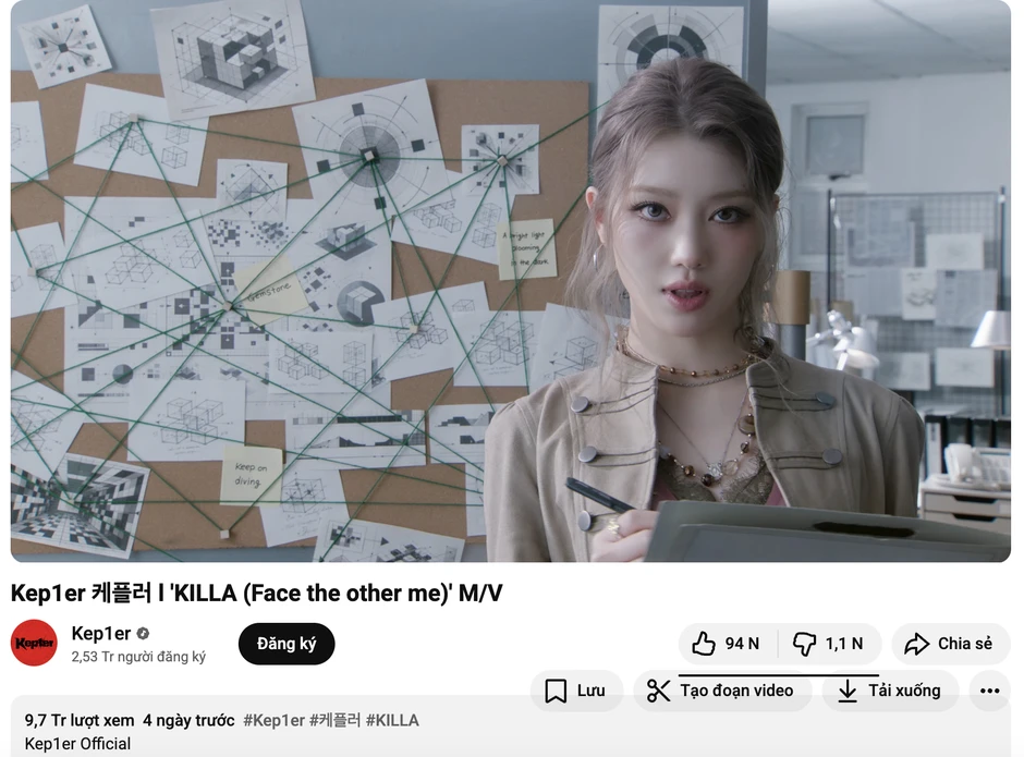 Giải cứu Kep1er: Ra MV 1h đầu có đúng 11.000 lượt xem, album giảm sốc 80%