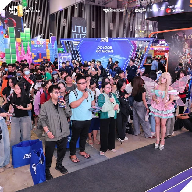 Gian Hàng Goplay “Gây Sốt” Tại Vietnam Gameverse 2026 Với Hơn 1.000 Xe Kéo Phát Hết Trong Ngày Đầu