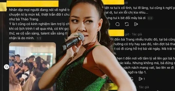 Giữa lúc drama trợ lý - nghệ sĩ dậy sóng rần rần trên Threads, ca sĩ Thảo Trang bất ngờ bị réo tên với thái độ thế nào?