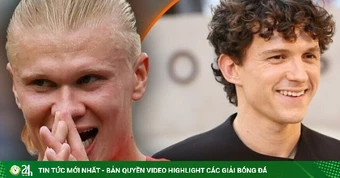 Haaland nhận lời mời ăn tối của Tom Holland sau sự cố ngó lơ