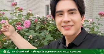 Hàng chục khóm hồng khoe sắc trong biệt thự của Đan Trường ở Mỹ