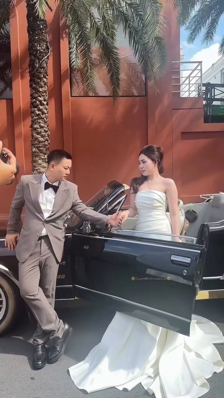 Hậu trường ảnh cưới của Hoài Lâm và Ngọc Trinh