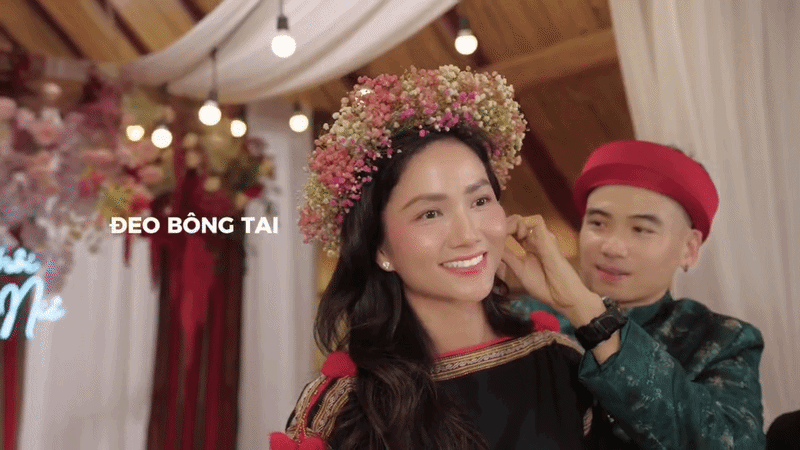 H'Hen Niê lần đầu công bố clip đám cưới