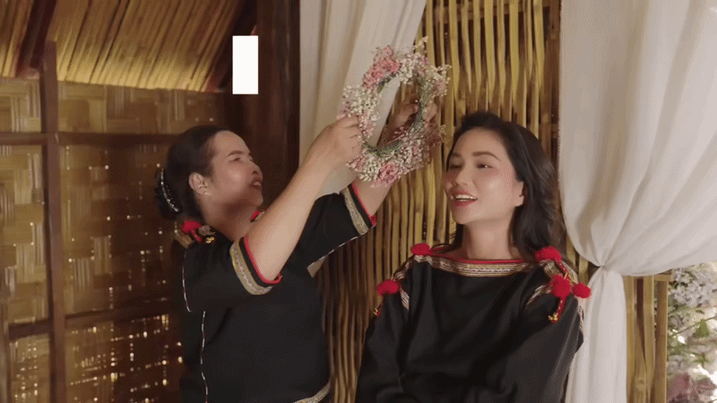 H'Hen Niê lần đầu công bố clip đám cưới