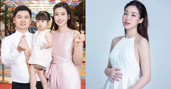 Hoa hậu Đỗ Mỹ Linh sắp sinh nhóc tỳ thứ 2