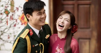 Hòa Minzy đã lên ý tưởng cho bài hát đám cưới từ 2 năm trước, gọi bạn trai Đại uý là “Bộ đội Cụ Hồ”