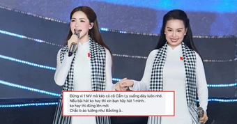 Hoà Minzy phân trần khi bị nói "kéo Cẩm Ly xuống đáy", đáp trả cư dân mạng