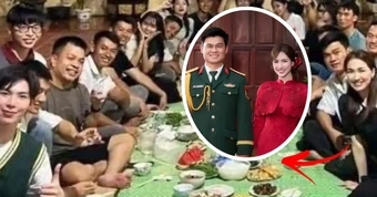 Hòa Minzy và chồng Đại úy tụ họp giản dị bên bạn bè, Erik - Đức Phúc góp mặt