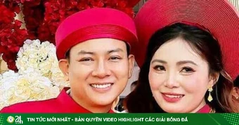 Hoài Lâm lái xe máy đèo cô dâu về nhà