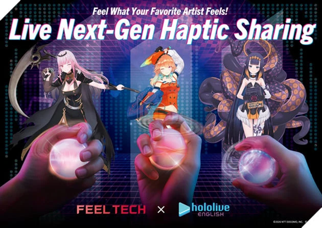 Hololive và cú bắt tay "chấn động" với Docomo: Khi công nghệ giúp fan chạm tới nhịp đập trái tim thần tượng