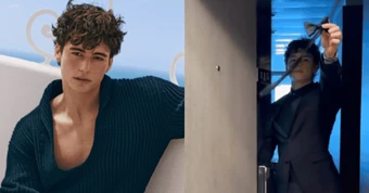 Hot boy lai Việt - Pháp - Ý Bách Buquen xuất hiện trên tài khoản Instagram chính thức gần 700 triệu follower