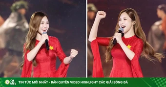 Hương Tràm hát giọng miền Tây trong concert quốc gia