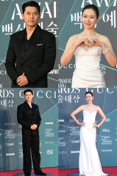 Hyun Bin - Son Ye Jin không đi chung thảm đỏ Baeksang vẫn tình hết mức qua chi tiết này