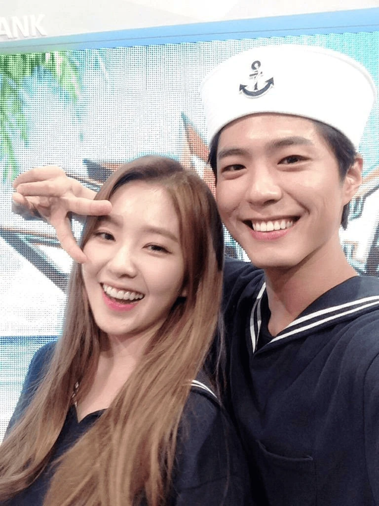 IRENE dọa Park Bo Gum sợ xanh mặt