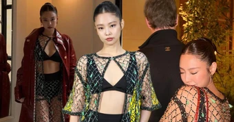 Jennie gây bão tại show Chanel với trang phục táo bạo và loạt ảnh gây tranh cãi lan truyền trên mạng