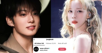 Jungkook (BTS) không để ai bị bỏ lại: "Vì em iu Winter mà phải follow cả thế giới!"