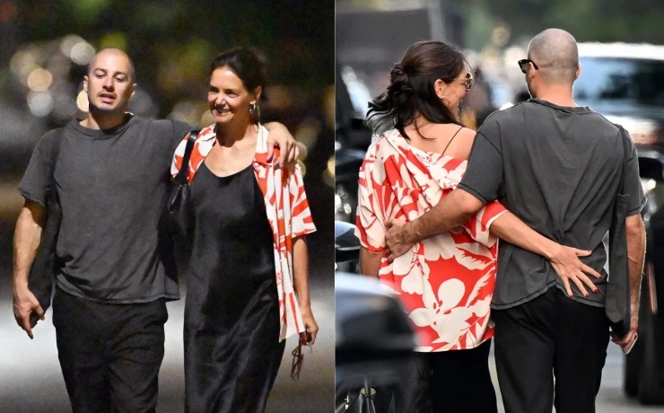 Katie Holmes và tình trẻ hé lộ kỳ nghỉ bên nhau
