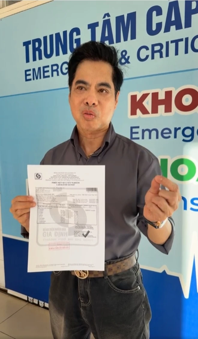Kết quả xét nghiệm ma túy của danh ca Ngọc Sơn Kết quả xét nghiệm ma túy của danh ca Ngọc Sơn