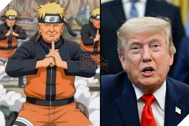 Khi Nhẫn Giả đối đầu AI Chính Trị: Donald Trump bị fan Nhật chỉ trích dữ dội vì "xài chùa" hình ảnh Naruto