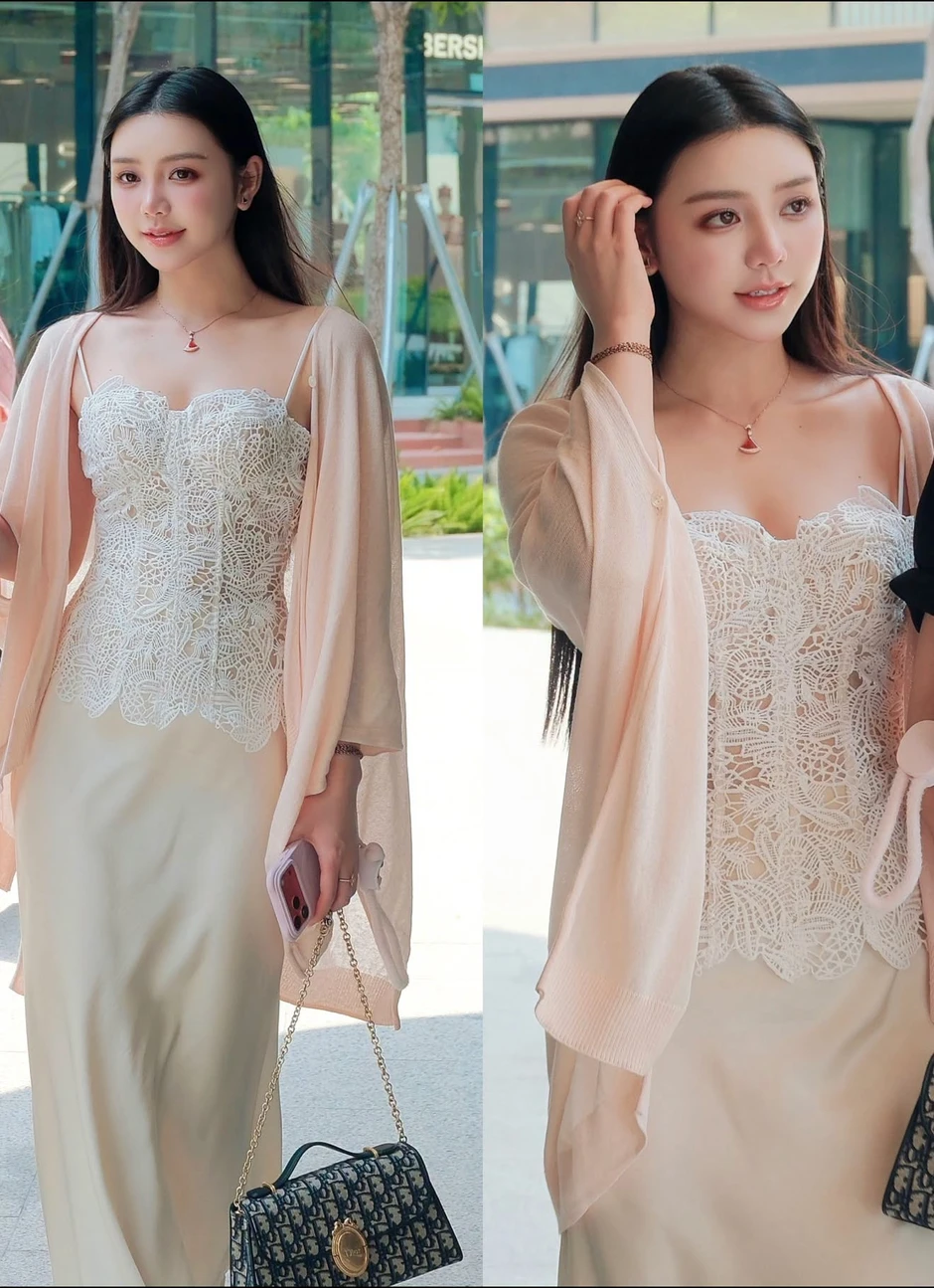 Không cần cầu kỳ, Quỳnh Kool diện áo ren dạo phố cũng đủ thu hút cả triệu ánh nhìn Không cần cầu kỳ, Quỳnh Kool diện áo ren dạo phố cũng đủ thu hút cả triệu ánh nhìn