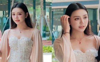 Không cần cầu kỳ, Quỳnh Kool diện áo ren dạo phố cũng đủ thu hút cả triệu ánh nhìn
