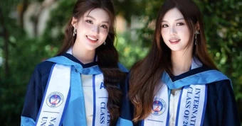 Khung hình "một chín một mười" của Phương Oanh và chị gái song sinh