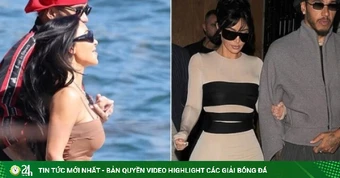 Kim Kardashian và bạn trai quấn quýt ở châu Âu