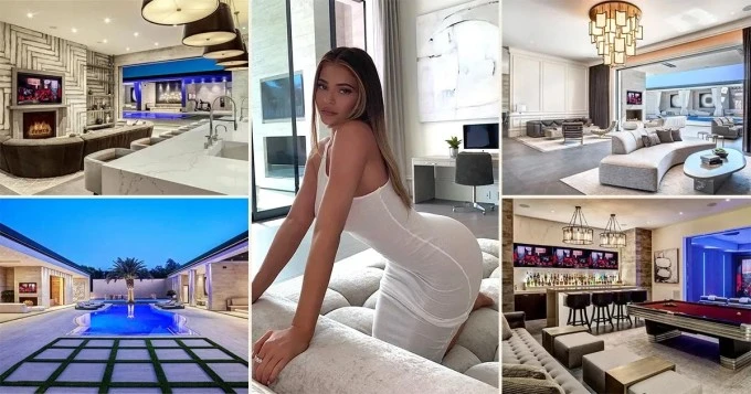 Kylie Jenner khoe biệt thự đẹp choáng ngợp