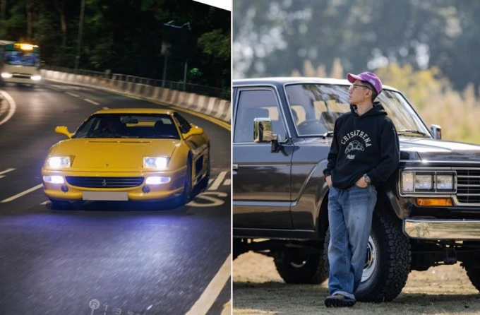 Lấy vợ giàu, tài tử TVB ở biệt thự, lái Ferrari