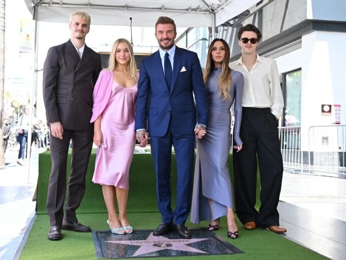 Lễ gắn sao trên Đại lộ Danh vọng của David Beckham
