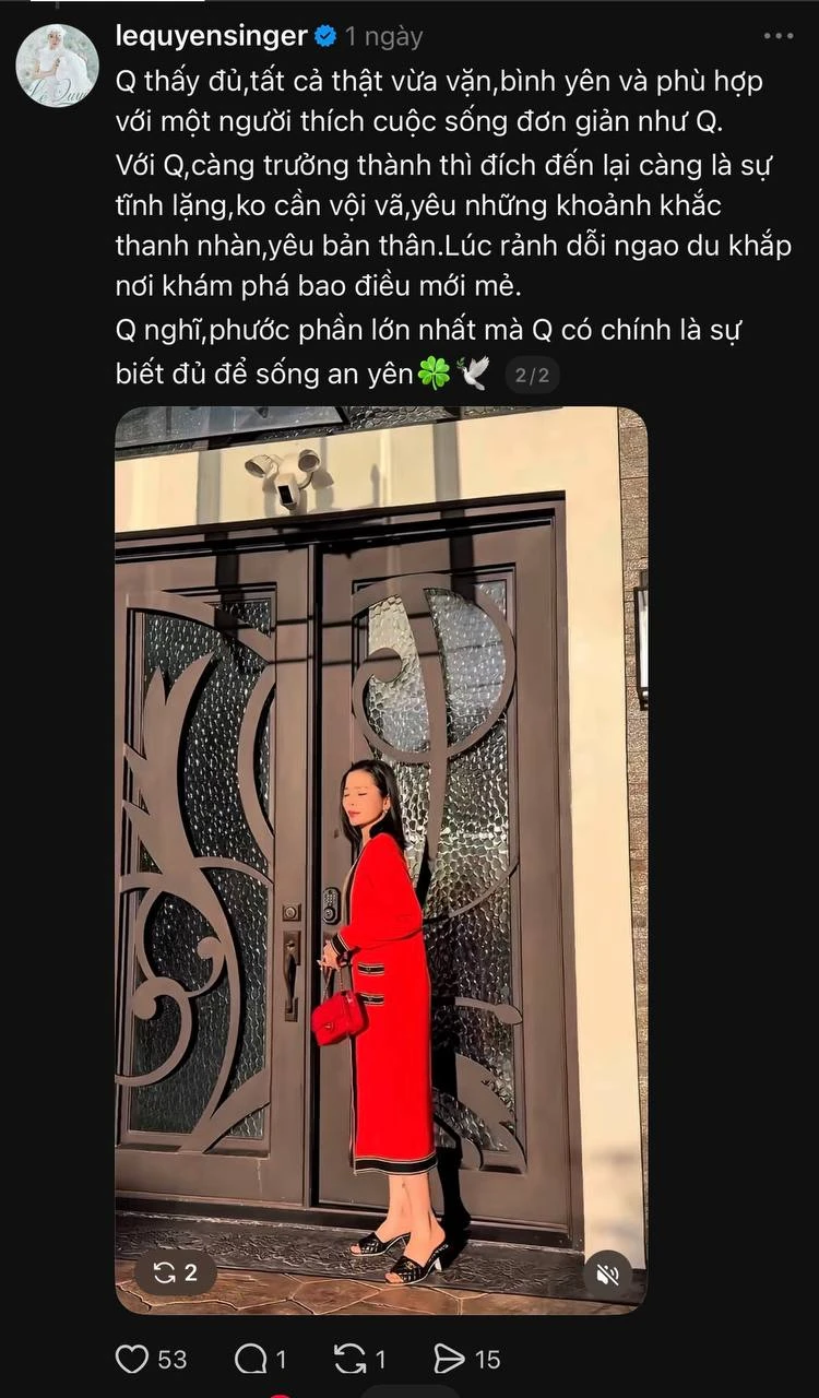 Lệ Quyên đã khác xưa Lệ Quyên đã khác xưa