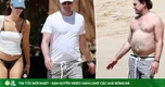 Leonardo Dicaprio để lộ bụng bia khi tắm biển với bạn gái