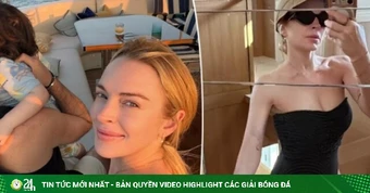 Lindsay Lohan cùng chồng con nghỉ dưỡng trên du thuyền
