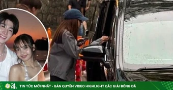 Lisa và bạn trai mới dính như sam