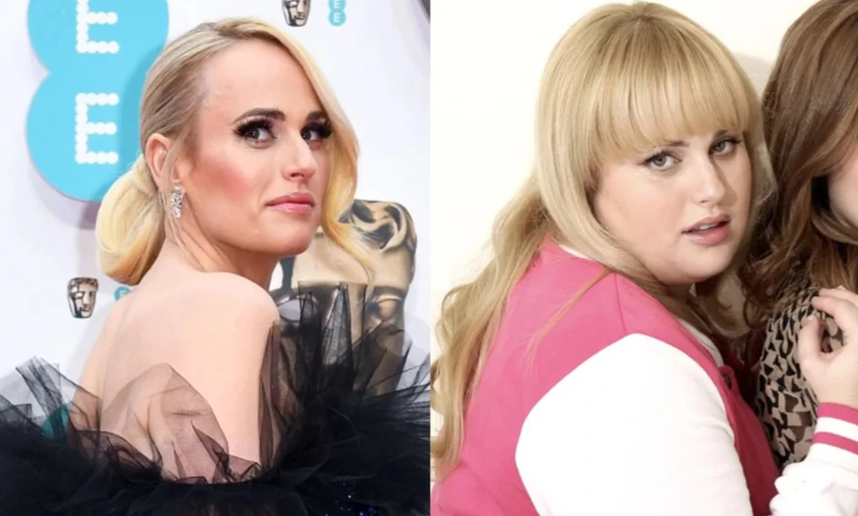 Rebel Wilson trước và sau khi giảm cân, minh chứng cho bài viết