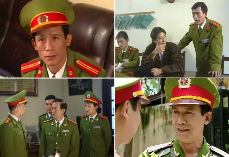 Loạt nam diễn viên nổi tiếng với vai công an trên phim giờ vàng VTV