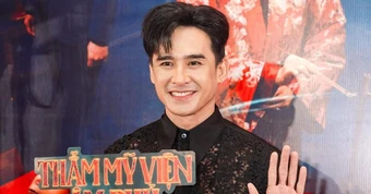 Lương Thế Thành vừa đến thảm đỏ liền bị vây hỏi "tiểu tam" đâu