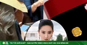 Lưu Diệc Phi mua vàng tặng nhân viên