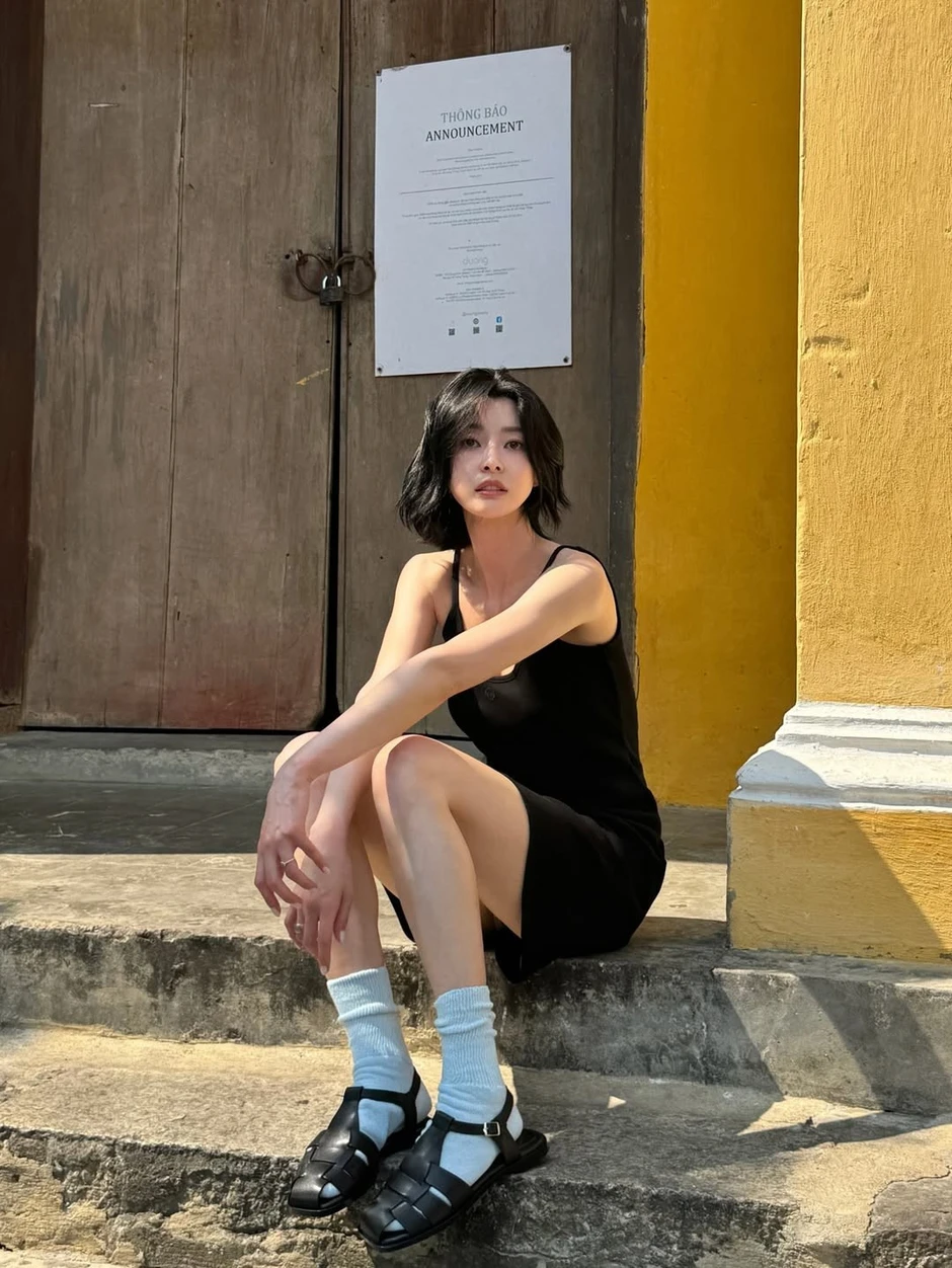 Mỹ nữ Hàn Quốc đổ bộ Hội An Mỹ nữ Hàn Quốc đổ bộ Hội An