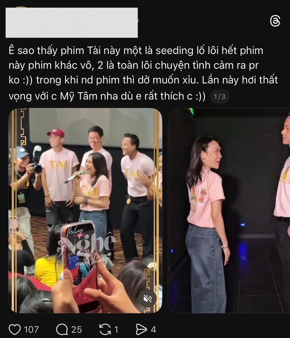 Mỹ Tâm và Mai Tài Phến gây tranh cãi