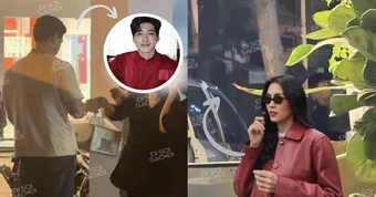 Ma Ran Đô thoải mái lộ diện, Tăng Thanh Hà quyết che ô đen kín bưng tại tiệc đóng máy Hoàng Hậu Cuối Cùng