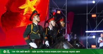Mãn nhãn màn diễu binh của các lực lượng Công an, Quân đội tại concert Âm vang Tổ quốc