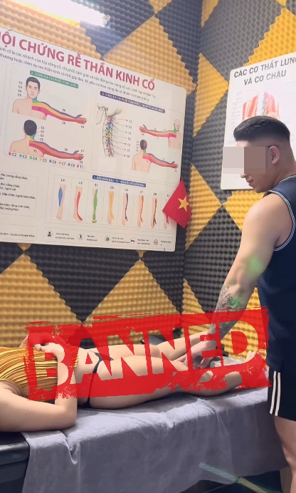 Massage "biến tướng", cố tình ăn mặc phản cảm câu tương tác khiến CĐM phẫn nộ Massage "biến tướng", cố tình ăn mặc phản cảm câu tương tác khiến CĐM phẫn nộ