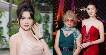 Mẹ bác sĩ Chiêm Quốc Thái nói thẳng về "con dâu" Ngọc Loan: "Đẹp hơn hoa hậu"