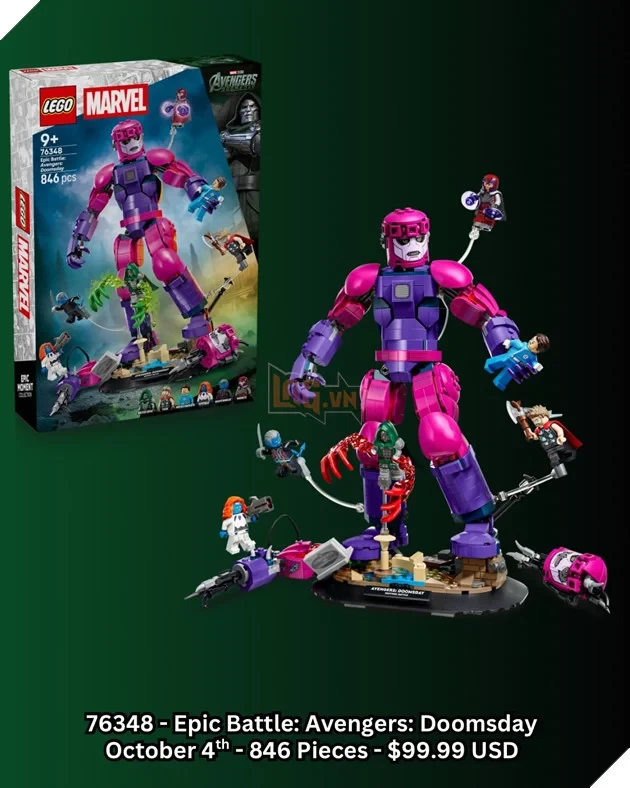 Năm Bộ LEGO Marvel Lấy Cảm Hứng Từ Avengers: Doomsday Lộ Diện Năm Bộ LEGO Marvel Lấy Cảm Hứng Từ Avengers: Doomsday Lộ Diện