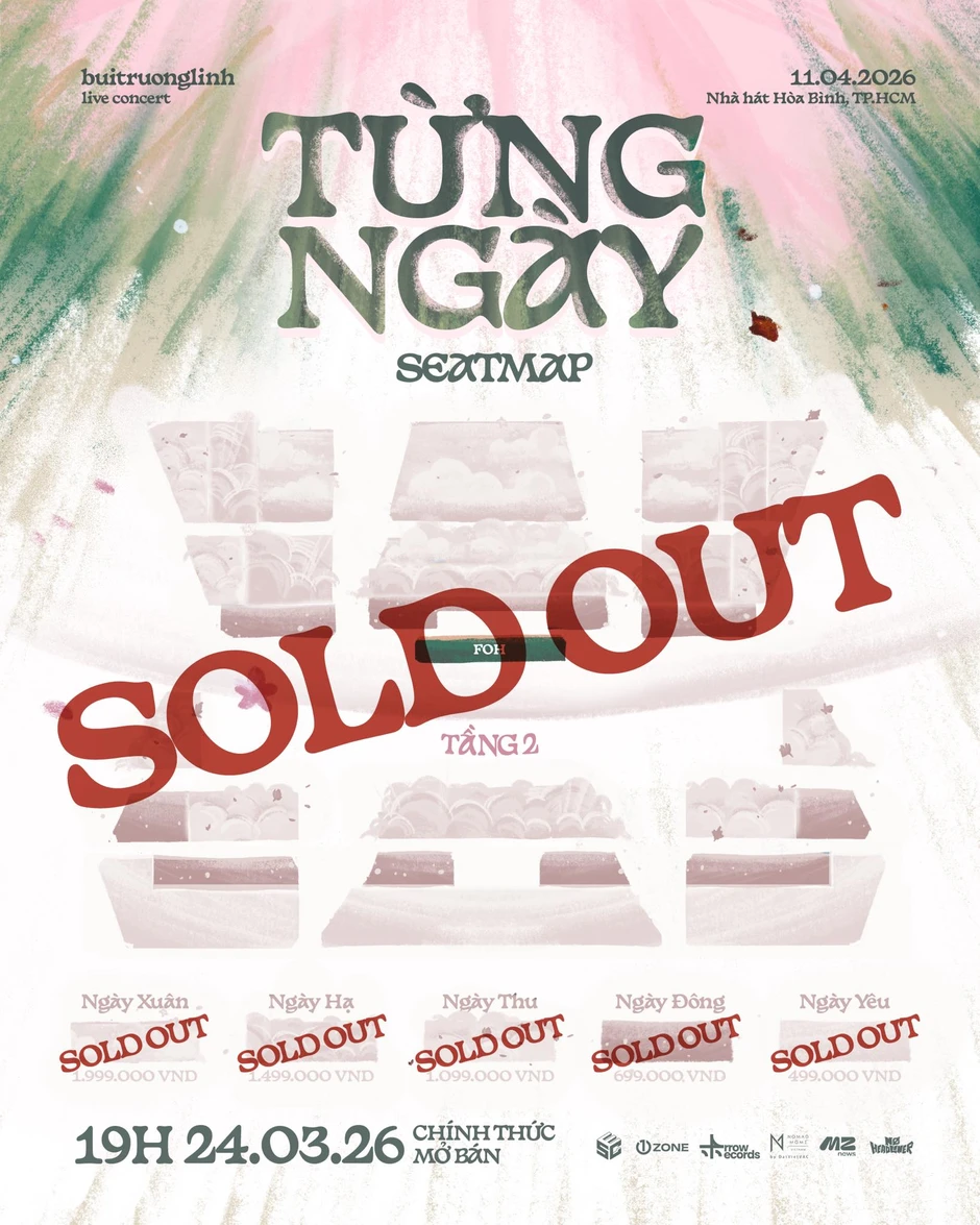 Nam ca sĩ vừa cháy vé concert chỉ trong 12 phút: Sự nghiệp cả "rổ hit", top 1 Spotify Việt Nam