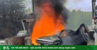 Nam diễn viên 52 tuổi thoát chết sau khi mắc kẹt trong xe bốc cháy