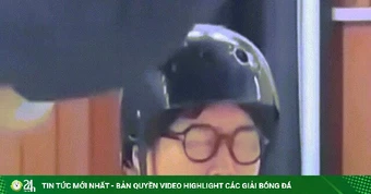 Nam diễn viên suýt gãy cổ vì tai nạn trên sóng truyền hình trực tiếp